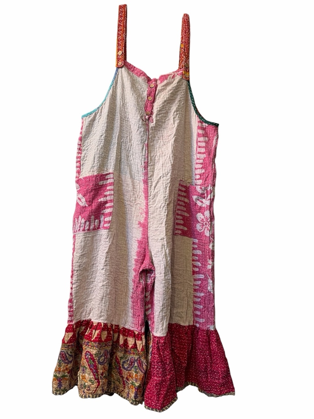 Kantha jumpsuit overalls
